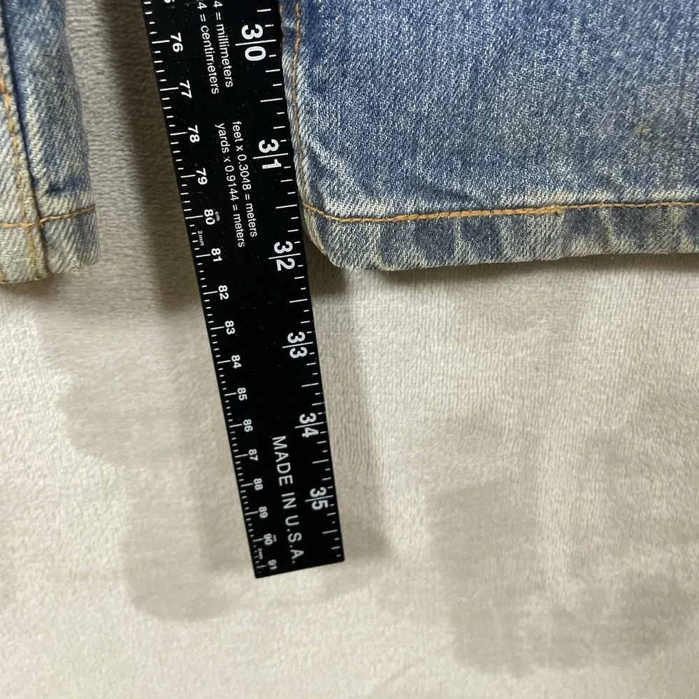 Vtg Levis 567 Low Loose Boot Jeans Mens 38x32 (fit 40x32) Distressed Y2K Faded